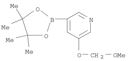 Pyridine, 3-(methoxymethoxy)-5-(4,4,5,5-tetramethyl-1,3,2-dioxaborolan-2-yl)-